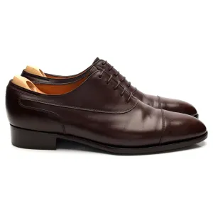 'Stafford' Dark Brown Leather Oxford UK 7 E
