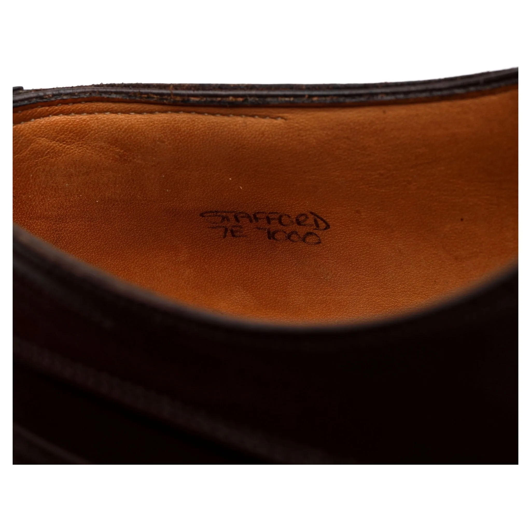 'Stafford' Dark Brown Leather Oxford UK 7 E