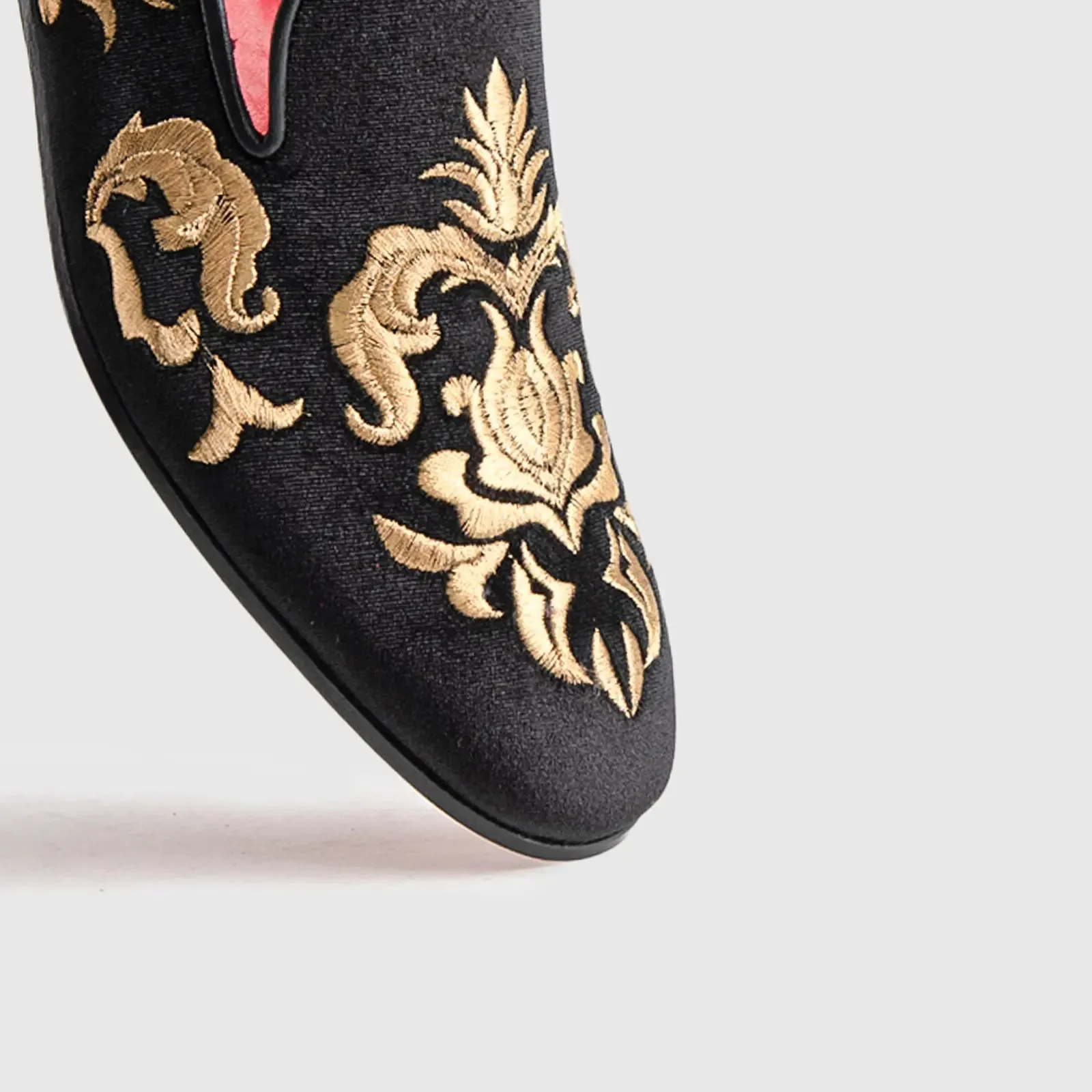 Statement Dress Loafers 1214 Black/Gold