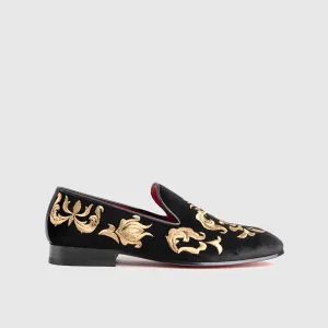 Statement Dress Loafers 1214 Black/Gold