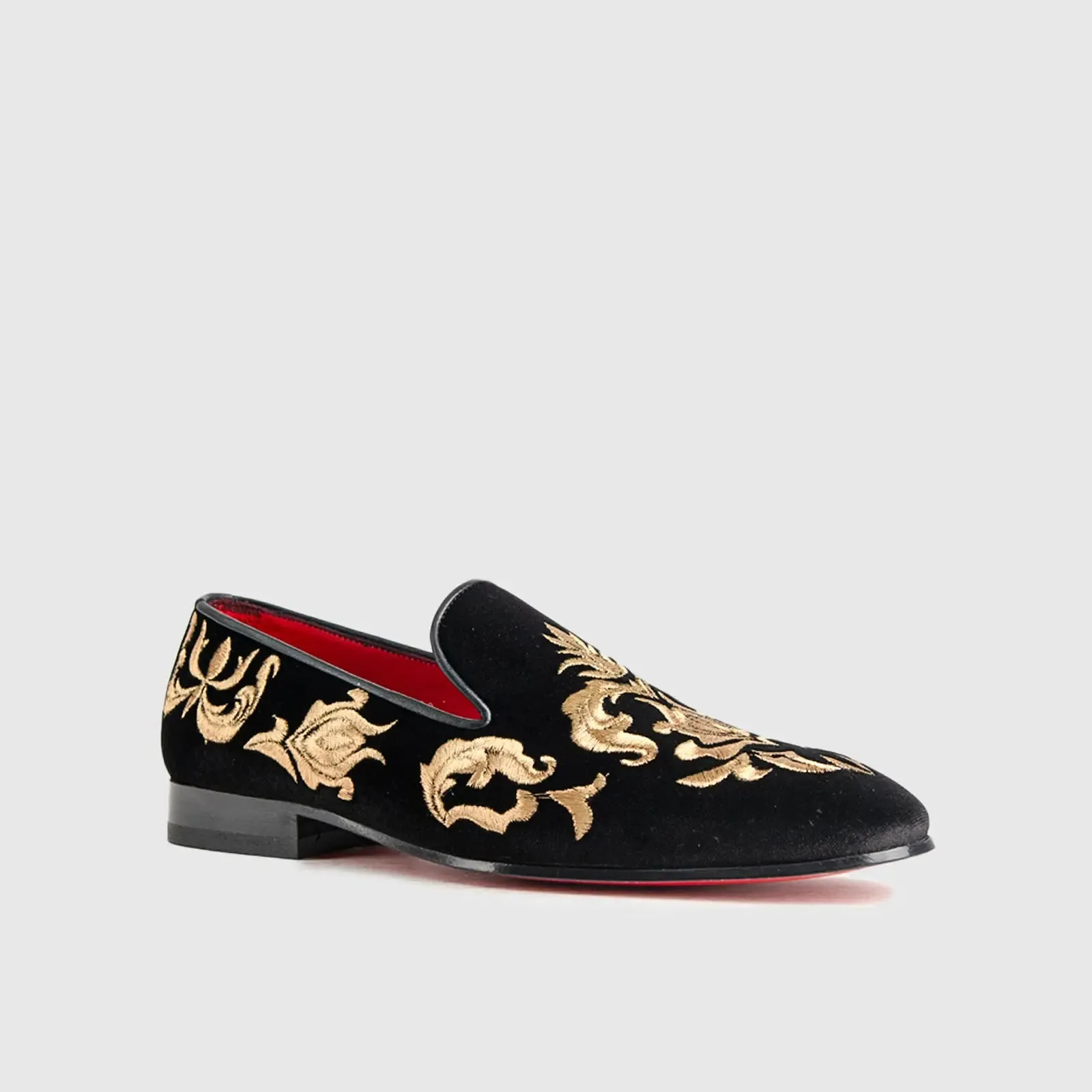 Statement Dress Loafers 1214 Black/Gold