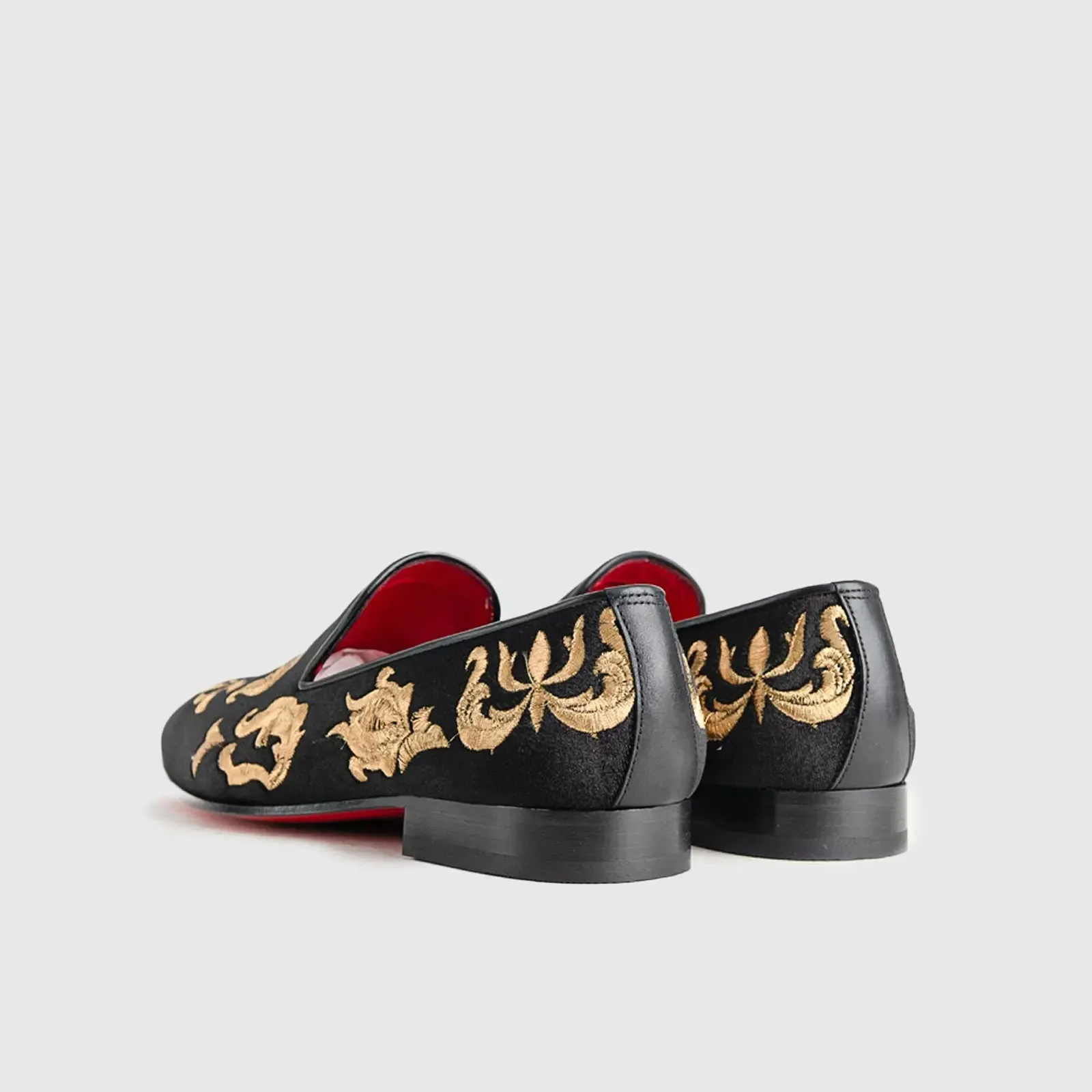 Statement Dress Loafers 1214 Black/Gold