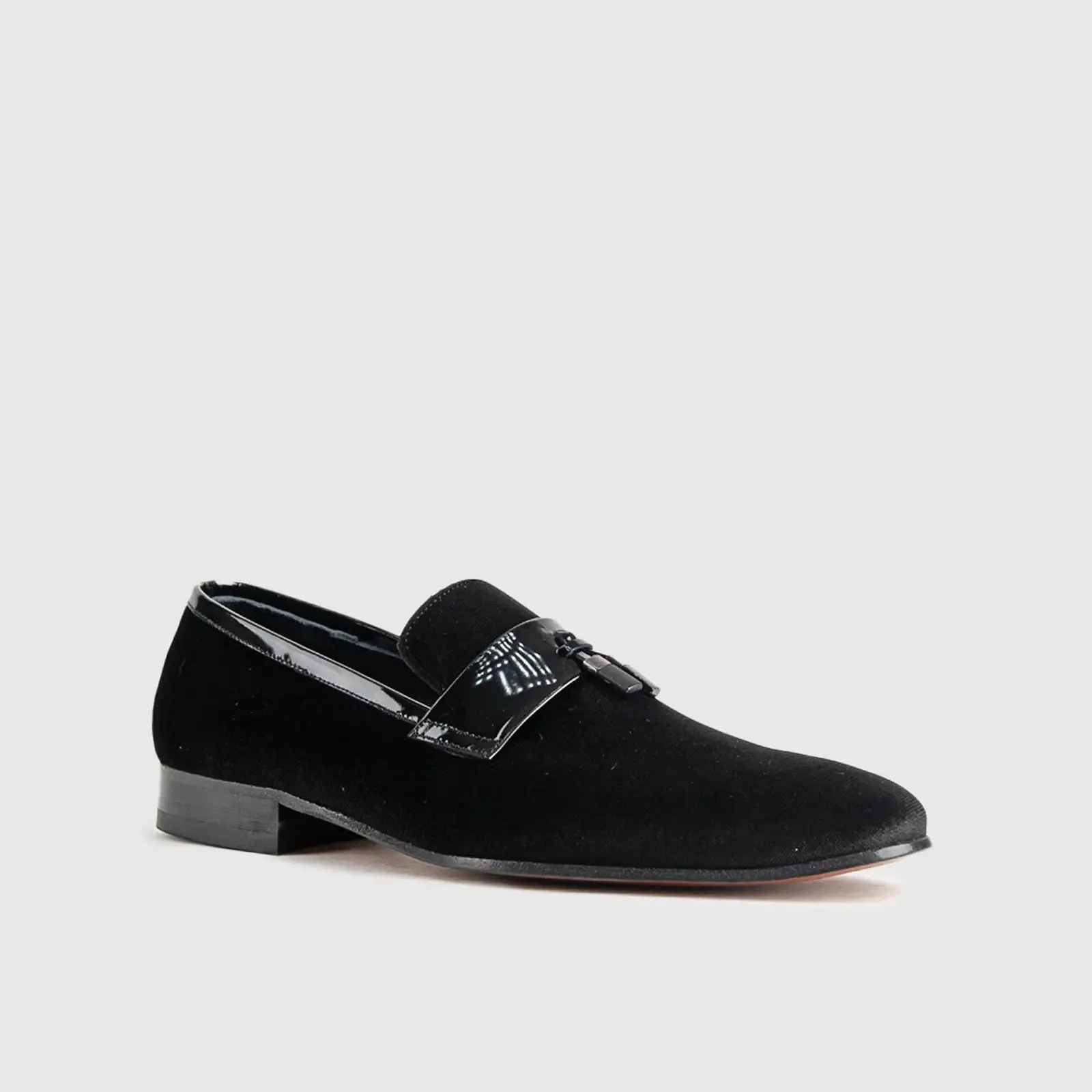 Statement Dress Loafers 1802 Black Velvet