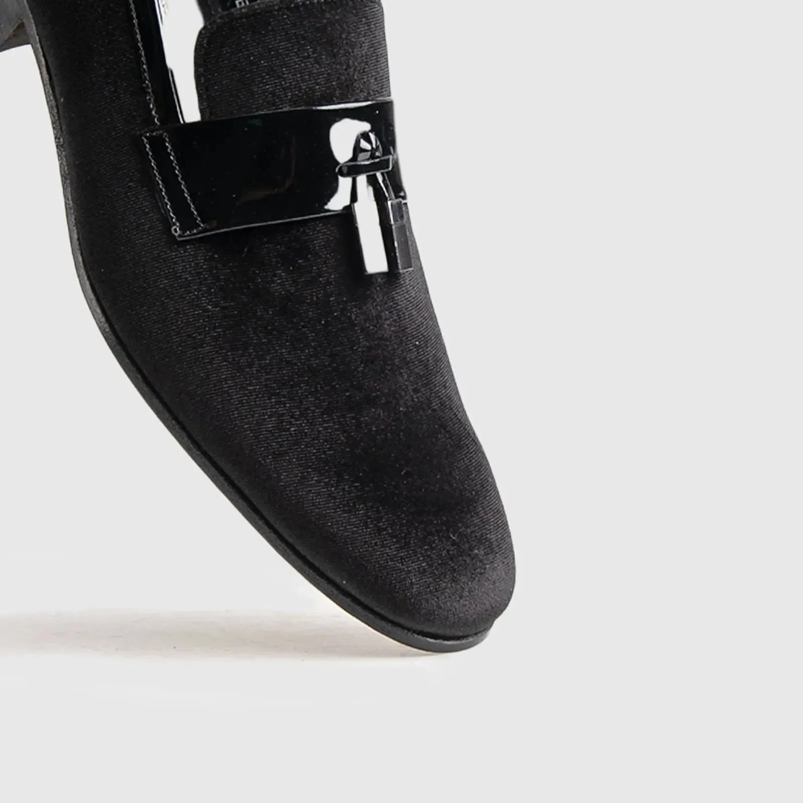 Statement Dress Loafers 1802 Black Velvet