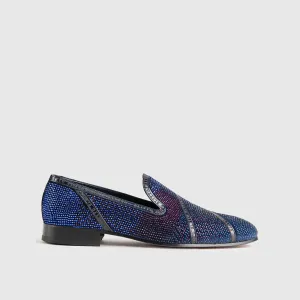 Statement Dress Loafers 3606 Navy-Stones