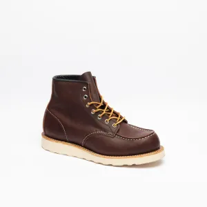 Stivale derby Red Wing Classic Moc 8138 in pelle martellata marrone