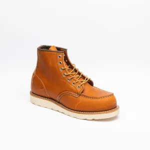 Stivale derby Red Wing Classic Moc 875 in pelle cuoio