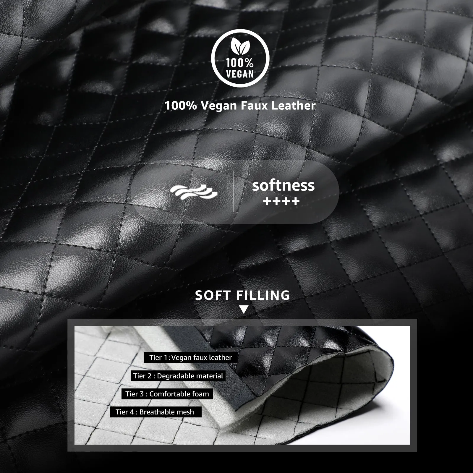 STQ Loafers for Women Memory Foam Slip On Sneakers EleeS Quilted 1.0 Comfort Fall Shoes