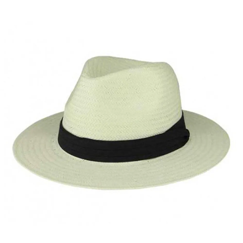 Straw Fedora Hat