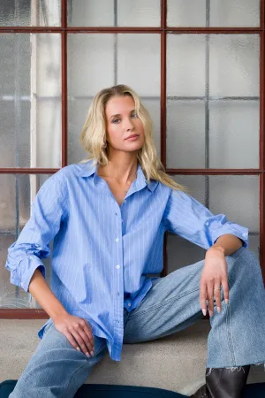 Suri Stripe Button Down