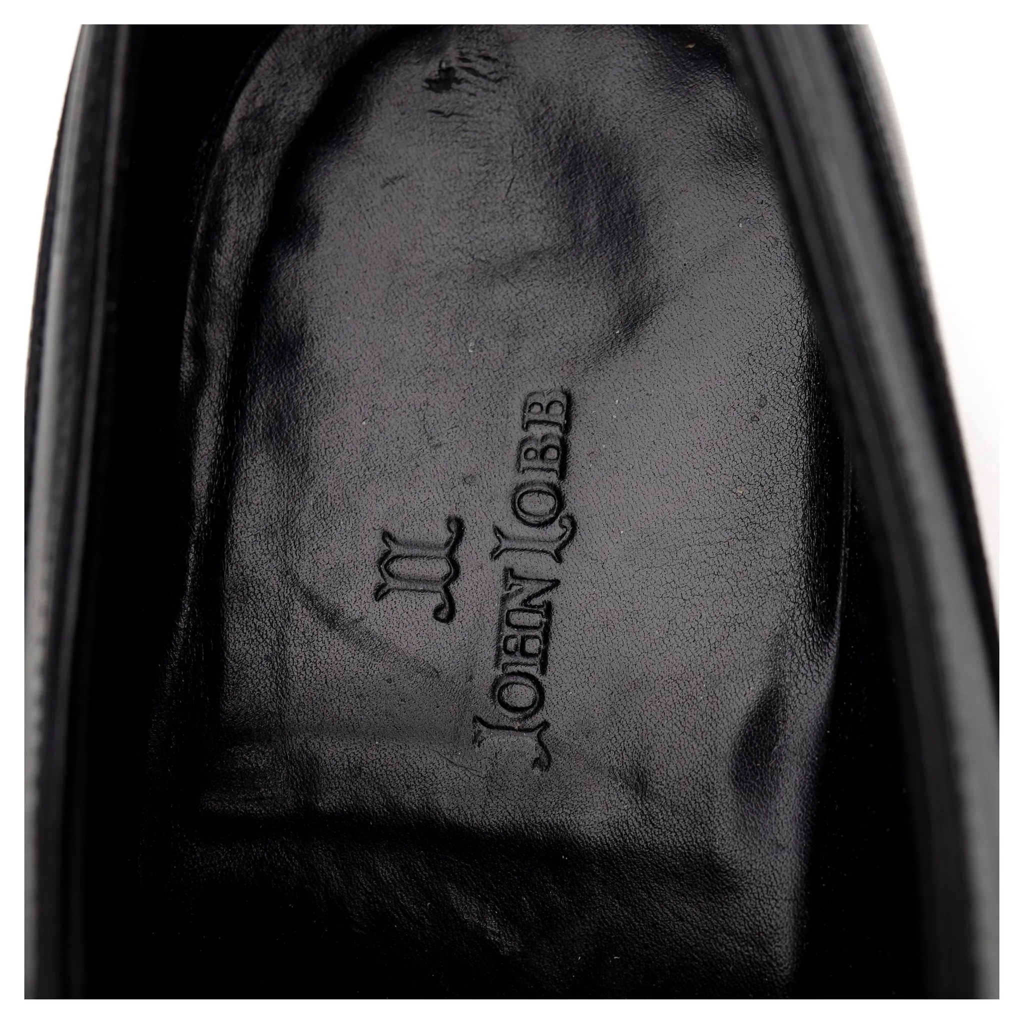 'Sutton' Black Leather Oxford UK 7.5 E