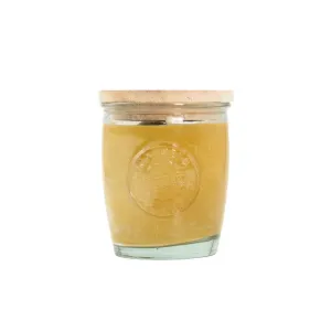 Swan Creek Clear Logo Jar in Leather
