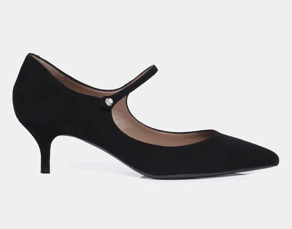 Tabitha Simmons Hermione Kitten Black Patent