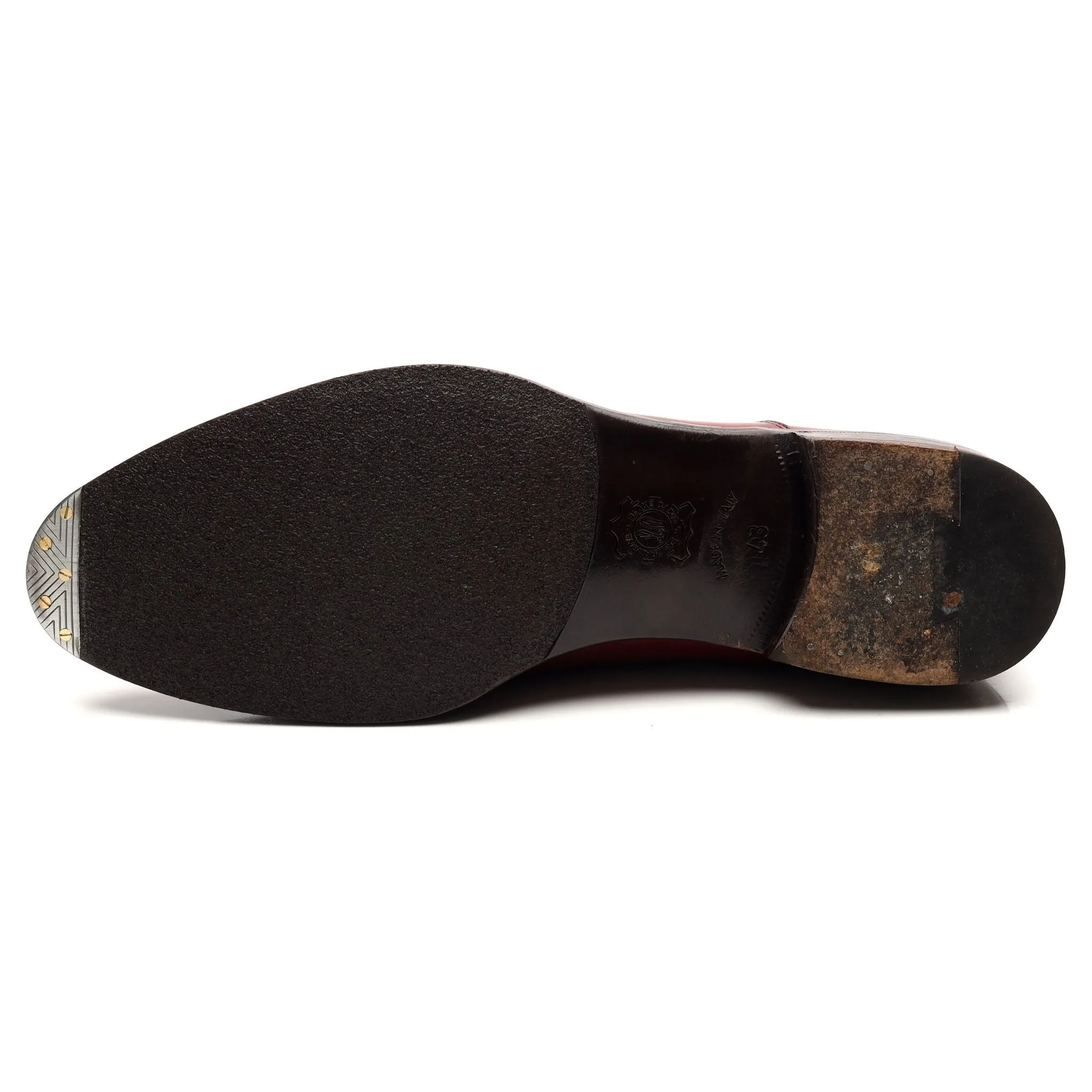 Tan Brown Leather Oxford UK 9