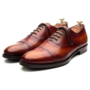 Tan Brown Leather Oxford UK 9