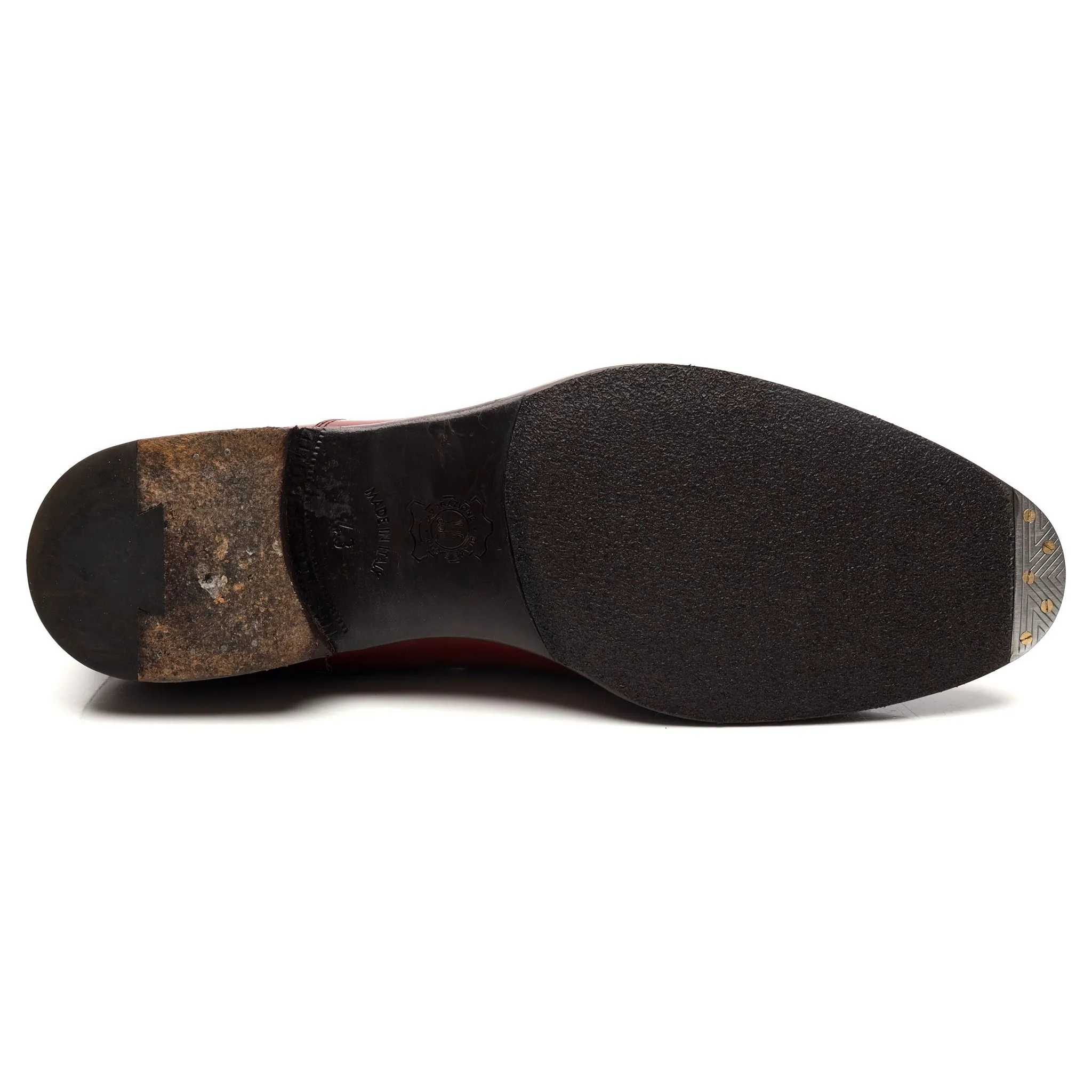 Tan Brown Leather Oxford UK 9