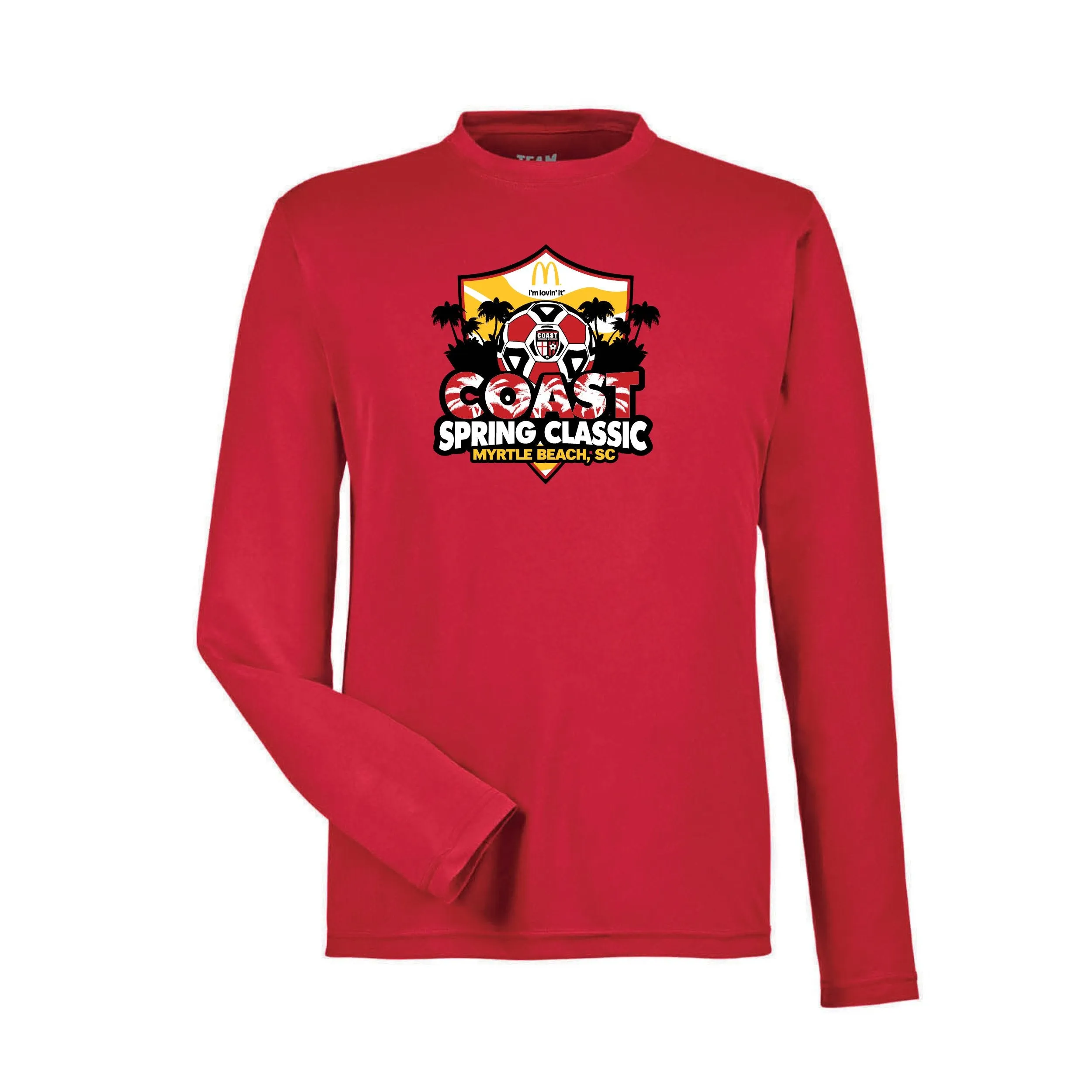 Team 365 Zone Performance Long Sleeve Shirts Coast Spring Classic