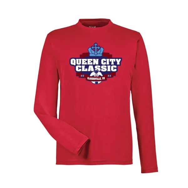 Team 365 Zone Performance Long Sleeve Shirts Queen City Classic
