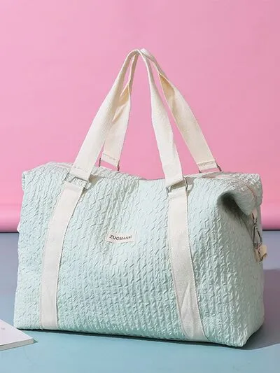Texture Oxford Cloth Travel Bag