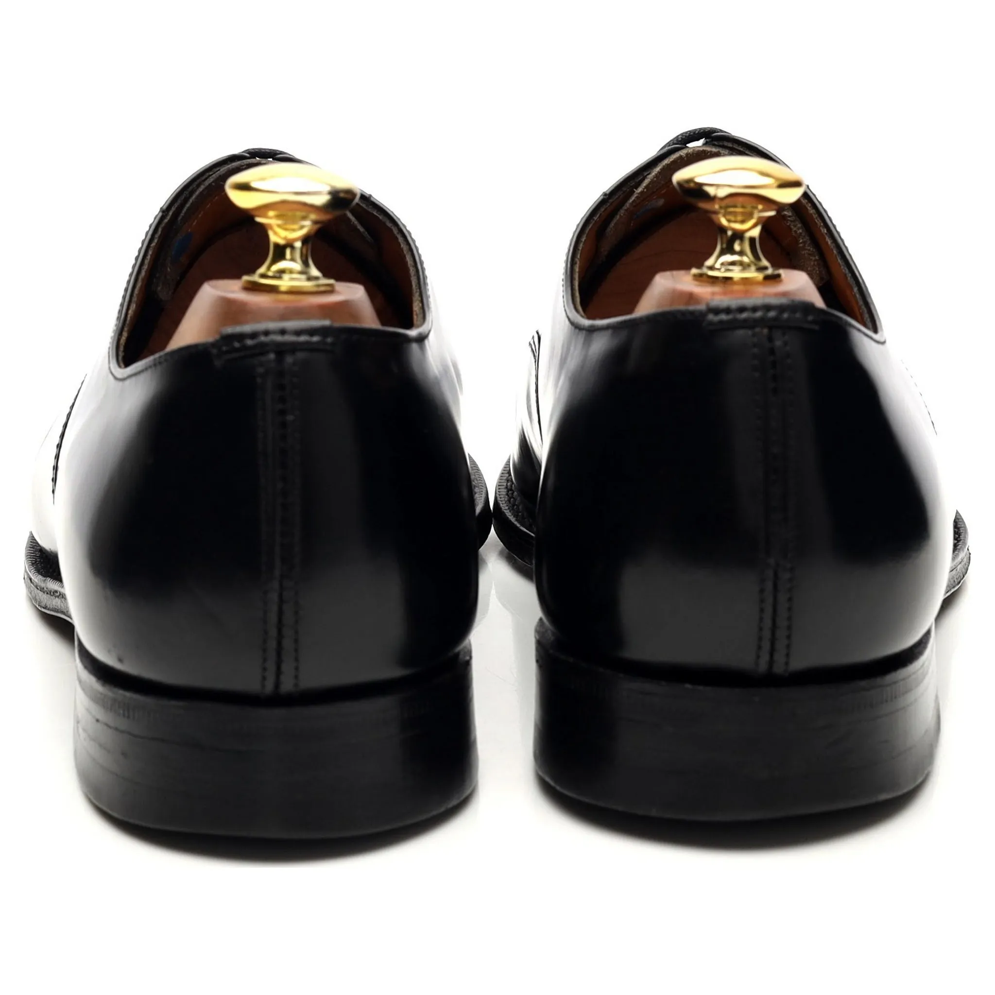 'Thames' Black Leather Oxford UK 8 G