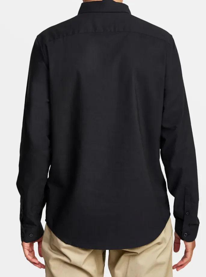 THAT'LL DO STRETCH LS WOVEN - BLK