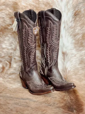 The Casanova Boot in Chocolate