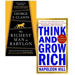 The Richest Man In Babylon, Think and Grow Rich 2 Books Collection Set