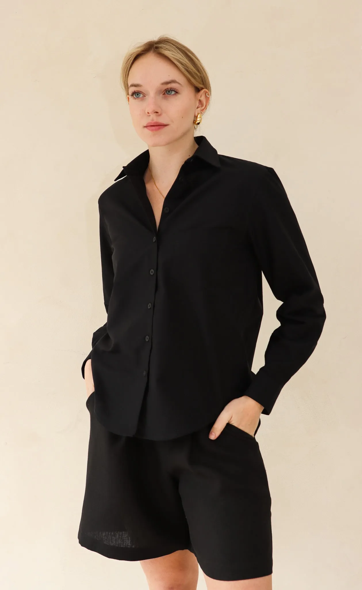 The Tailor - Proper Fit - Black Oxford