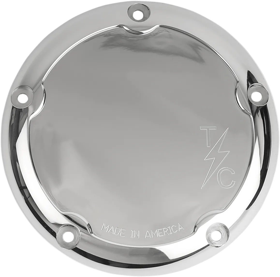 Thrashin Supply Company TSC-3011-2 Derby Cover - Dished - Polished