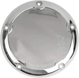 Thrashin Supply Company TSC-3011-2 Derby Cover - Dished - Polished