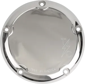 Thrashin Supply Company TSC-3013-3 Dished Derby Cover - Chrome