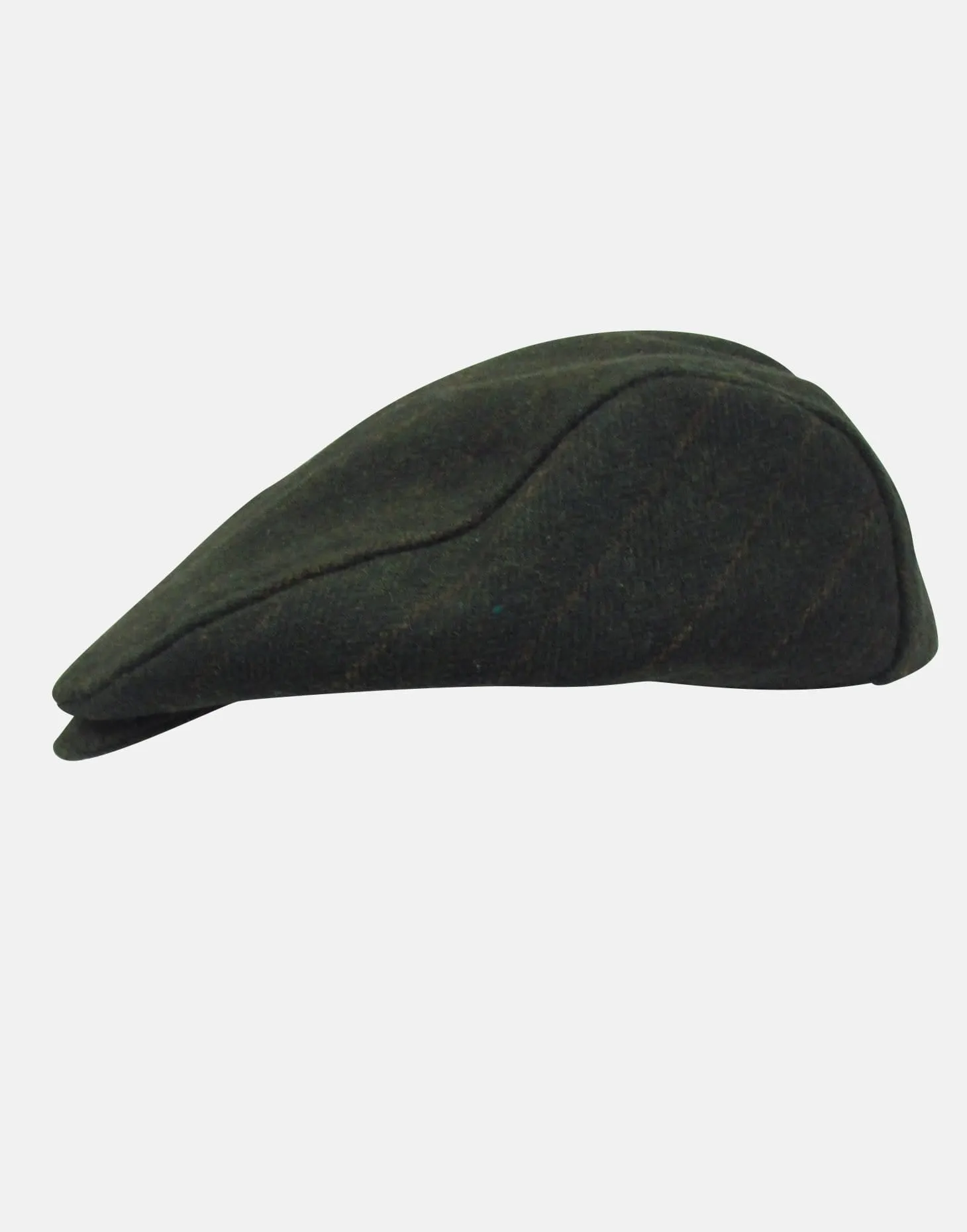 Tobias: Olivve Tweed Cap