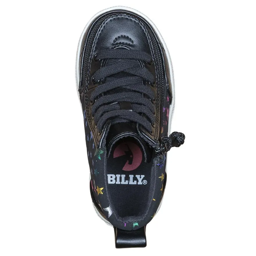 Toddler Black Stars Billy Classic Lace Highs