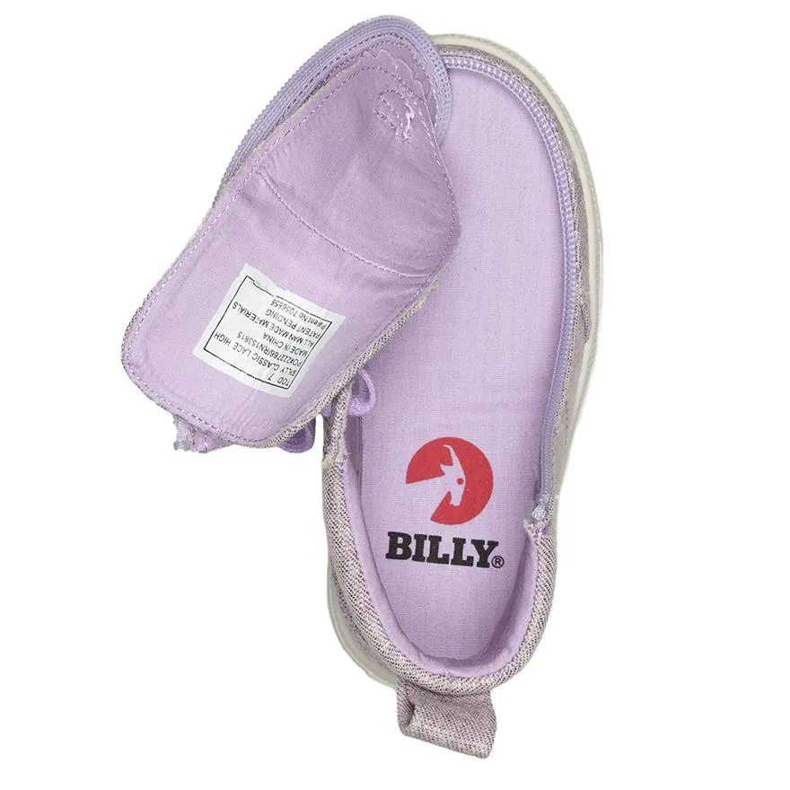 Toddler Lilac Billy Classic Lace Highs