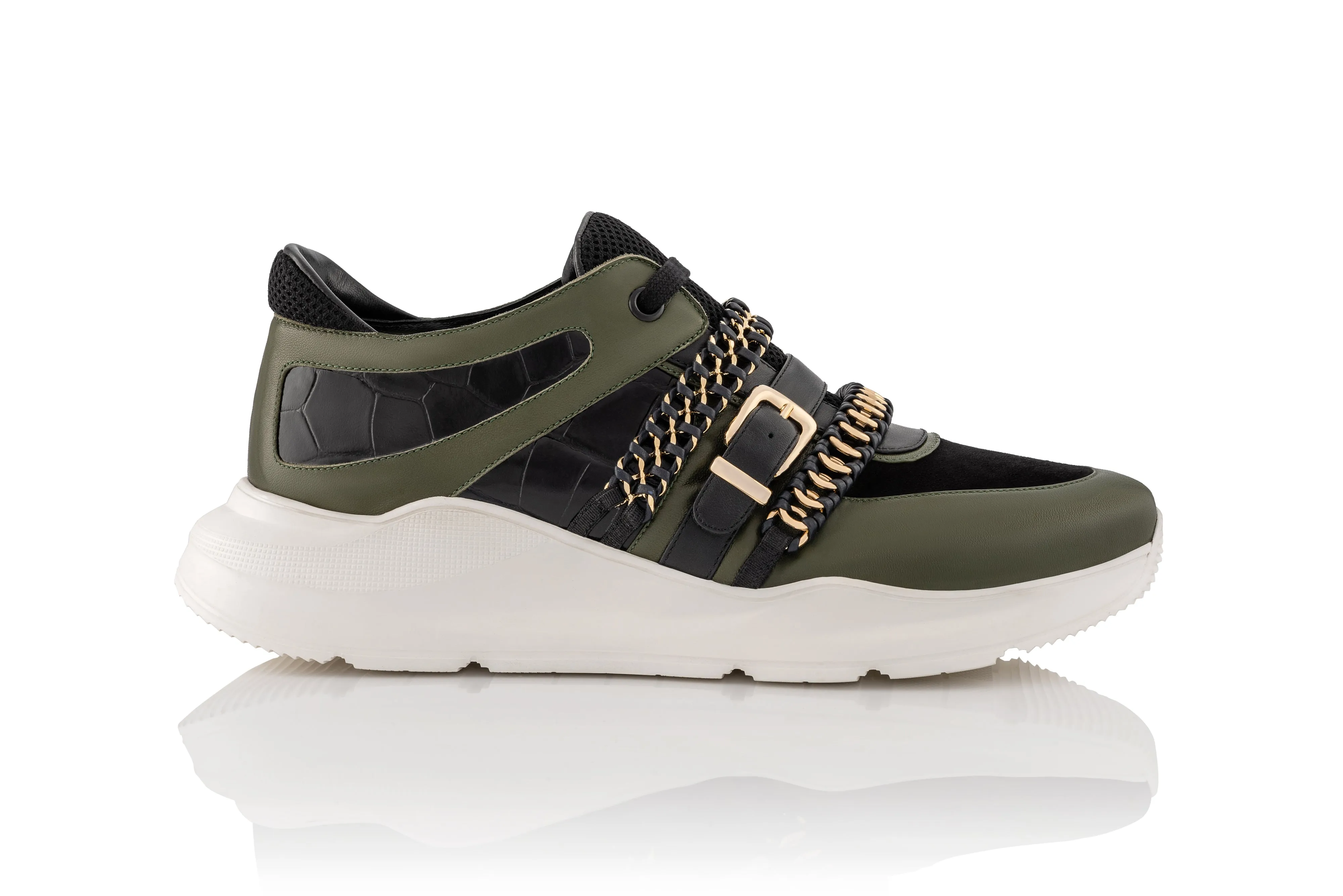 Together We Can Sneaker (Black & Green)