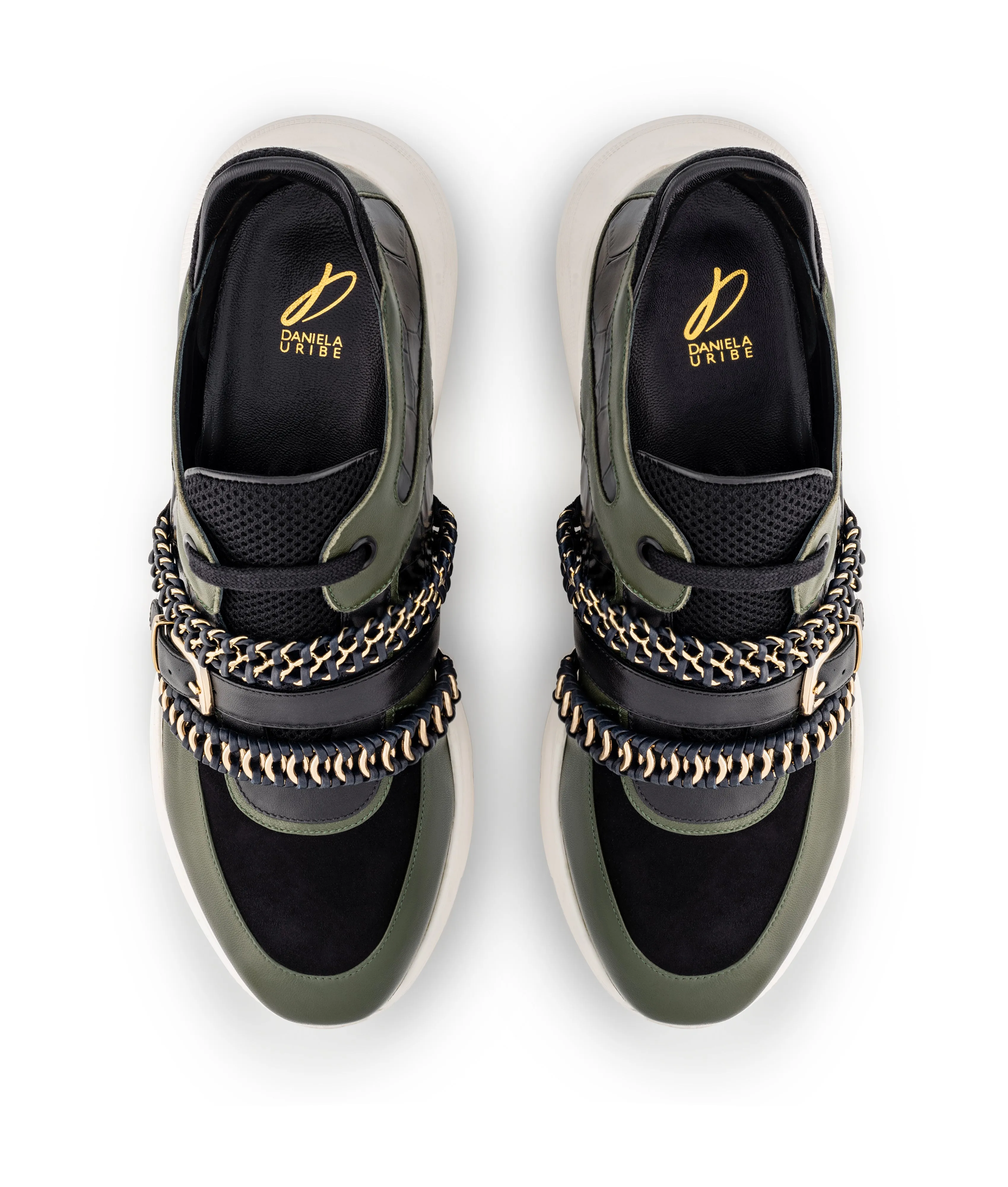 Together We Can Sneaker (Black & Green)