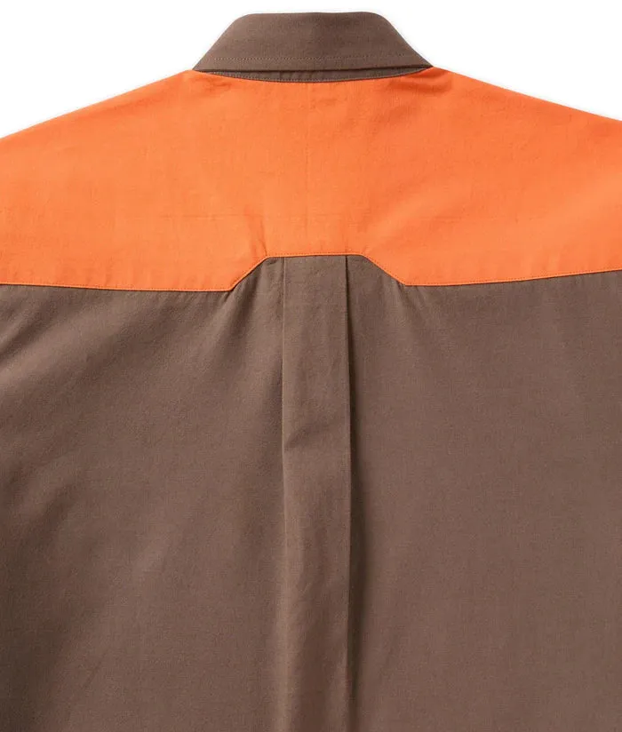 TOM BECKBE UPLANDER SHOOTING SHIRT - BLAZE