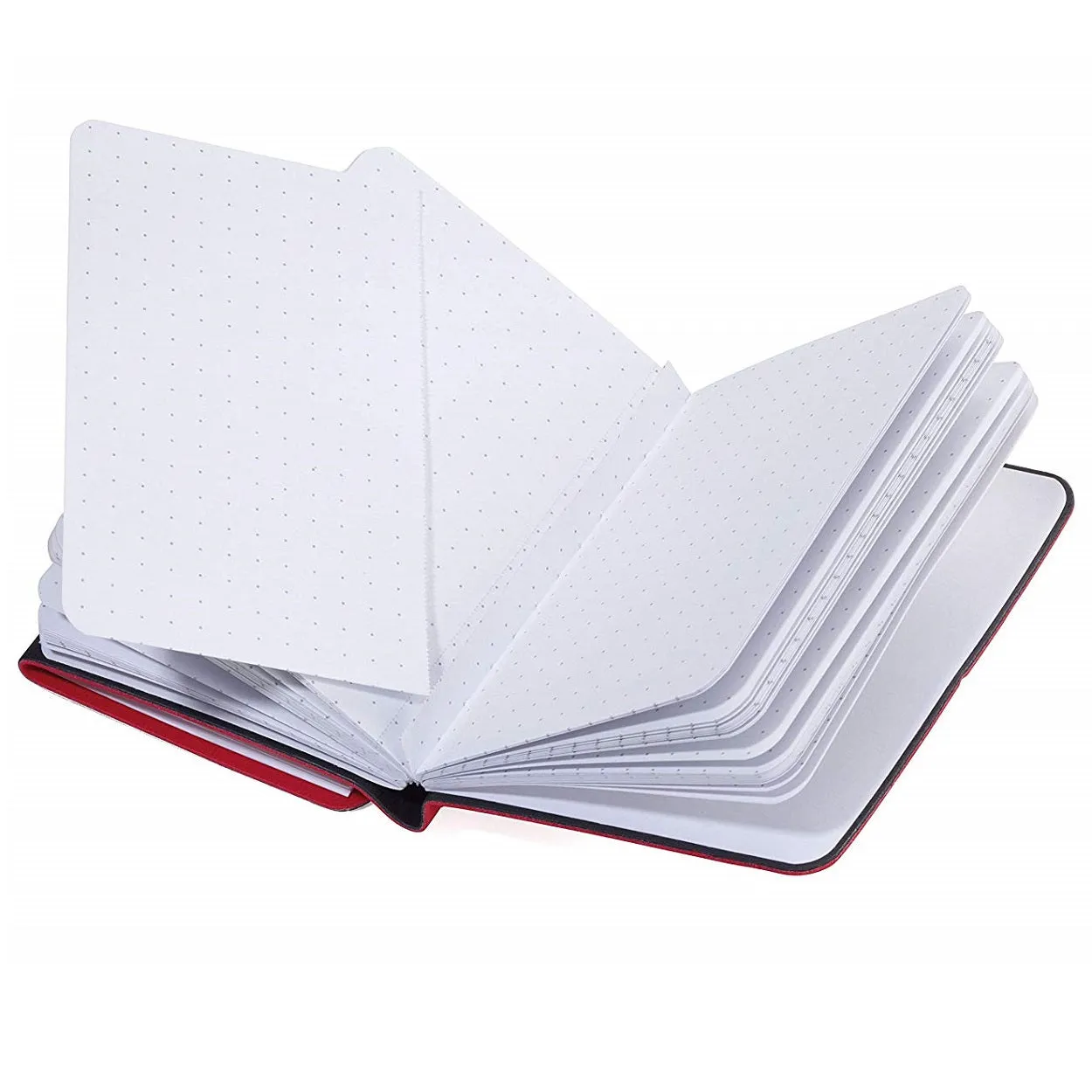 TROIKA Card Case Wallet and Notepad DIN A7 Red/Black