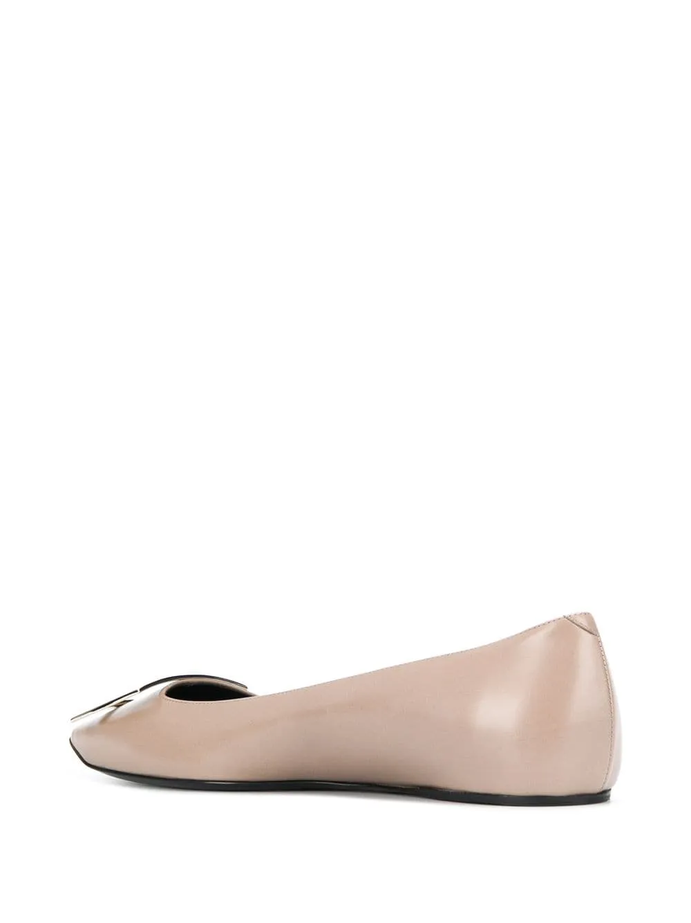 Trompette leather ballet flats