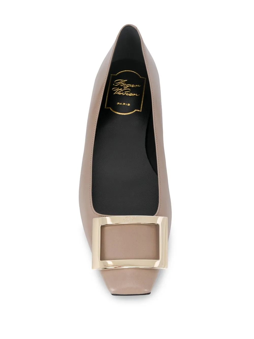 Trompette leather ballet flats