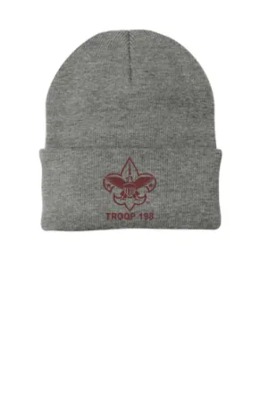 TROOP 198 WATCHCAP KNIT BEANIE