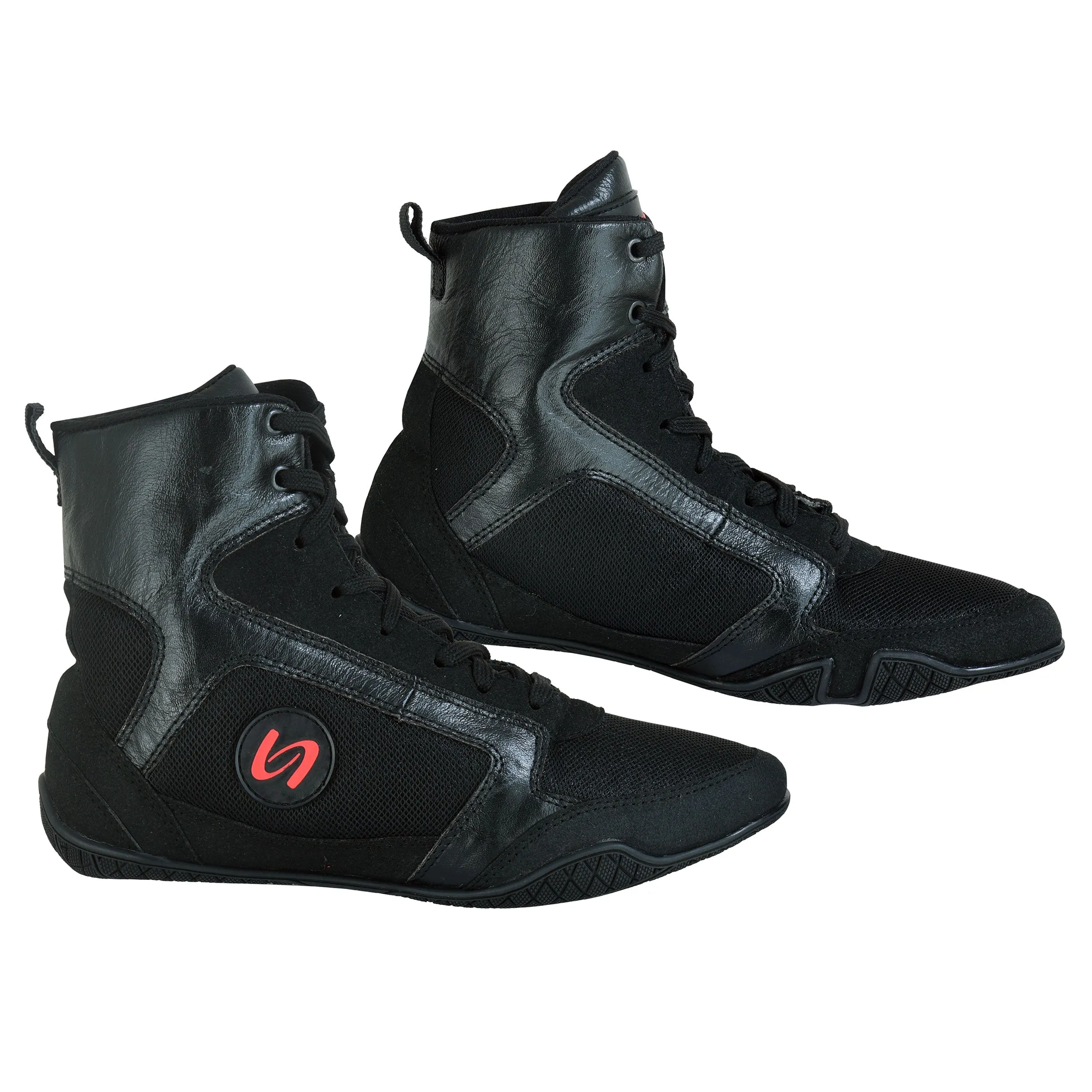 UFG-Classic Boxing Shoes All Black - Boxing MMA Training and Fight