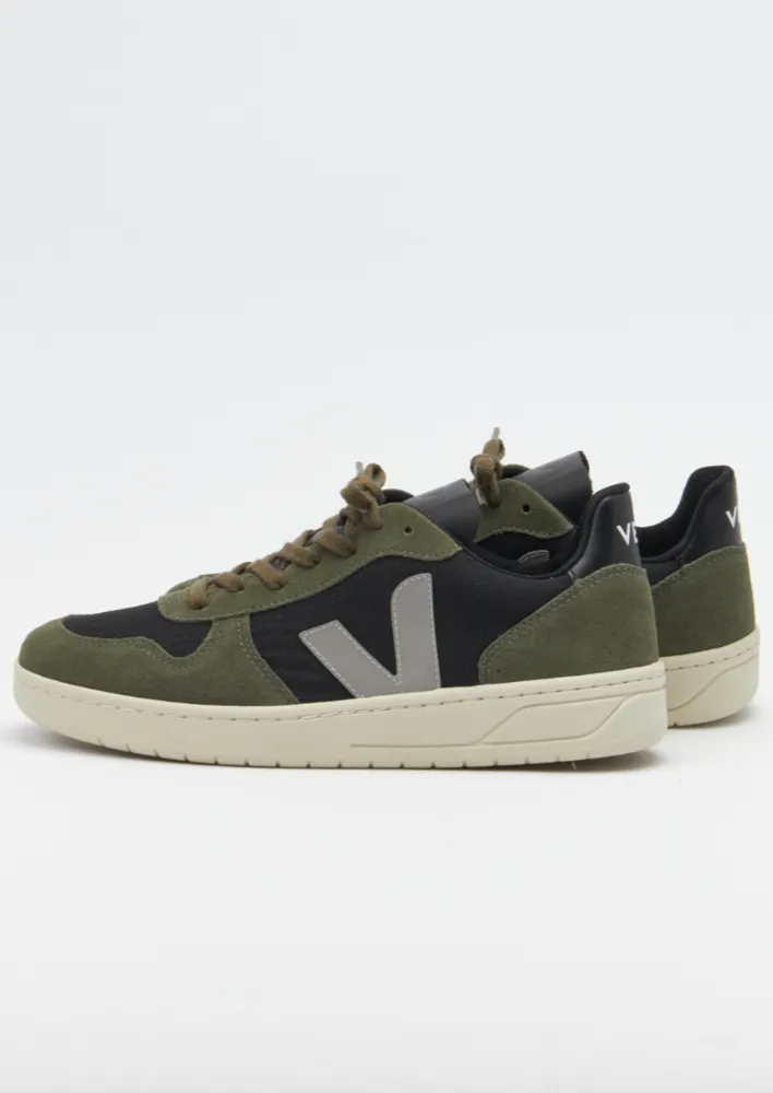 V-10 Ripstop Black Oxford Grey Mud