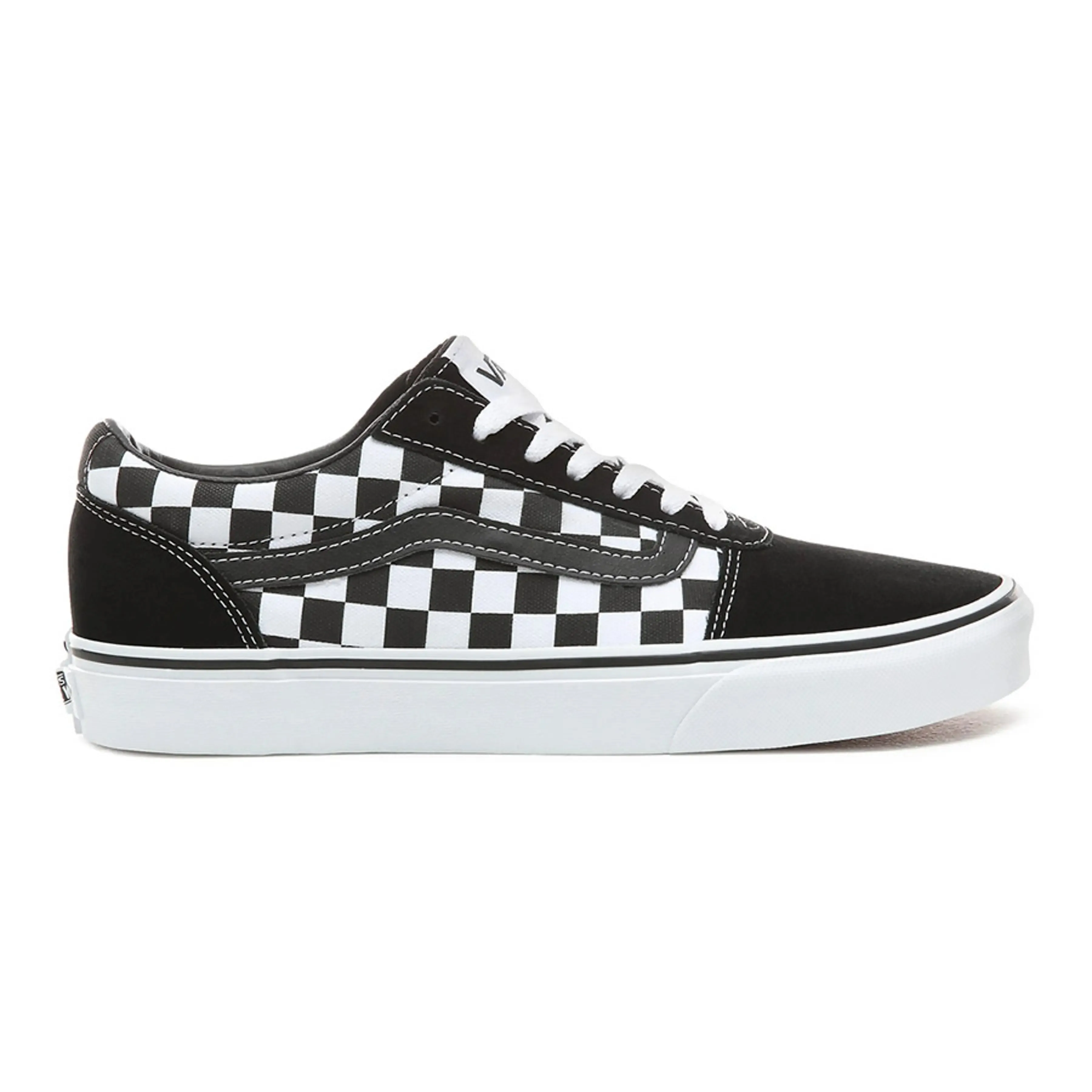 Vans Mens Ward Black And White Check Pvj1