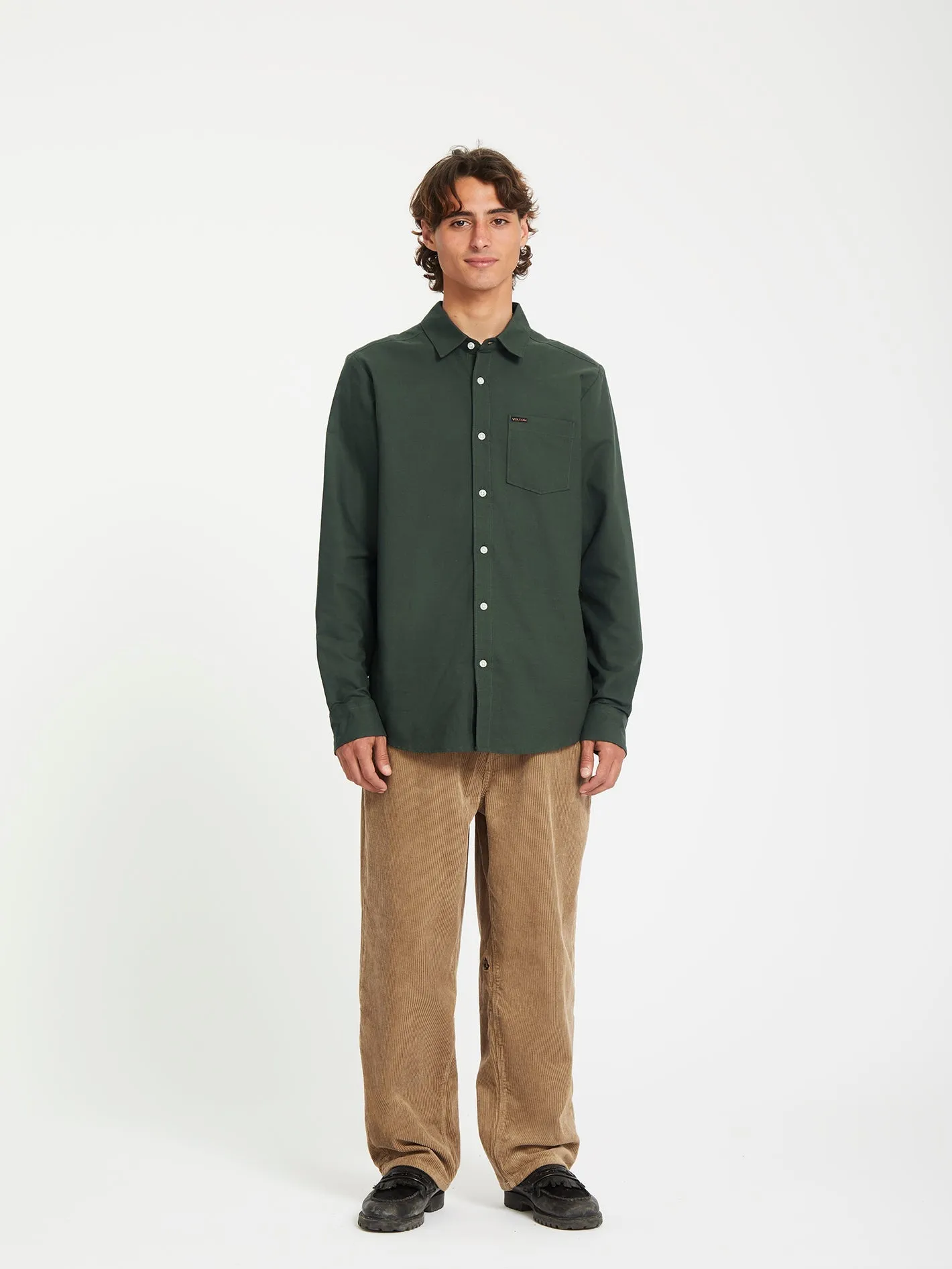 Veeco Oxford Hemd - Dark Forest
