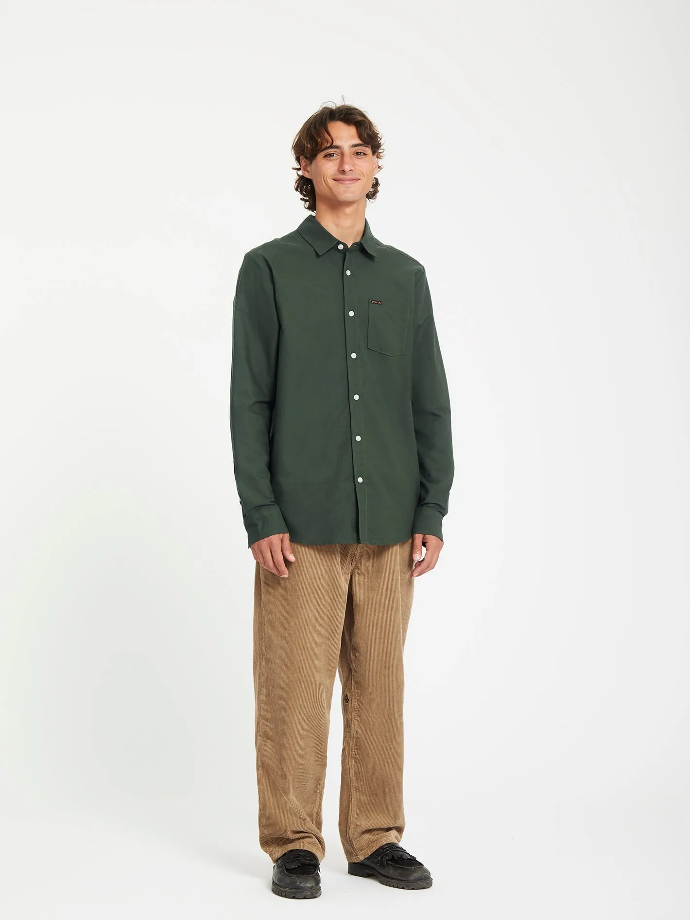Veeco Oxford Hemd - Dark Forest