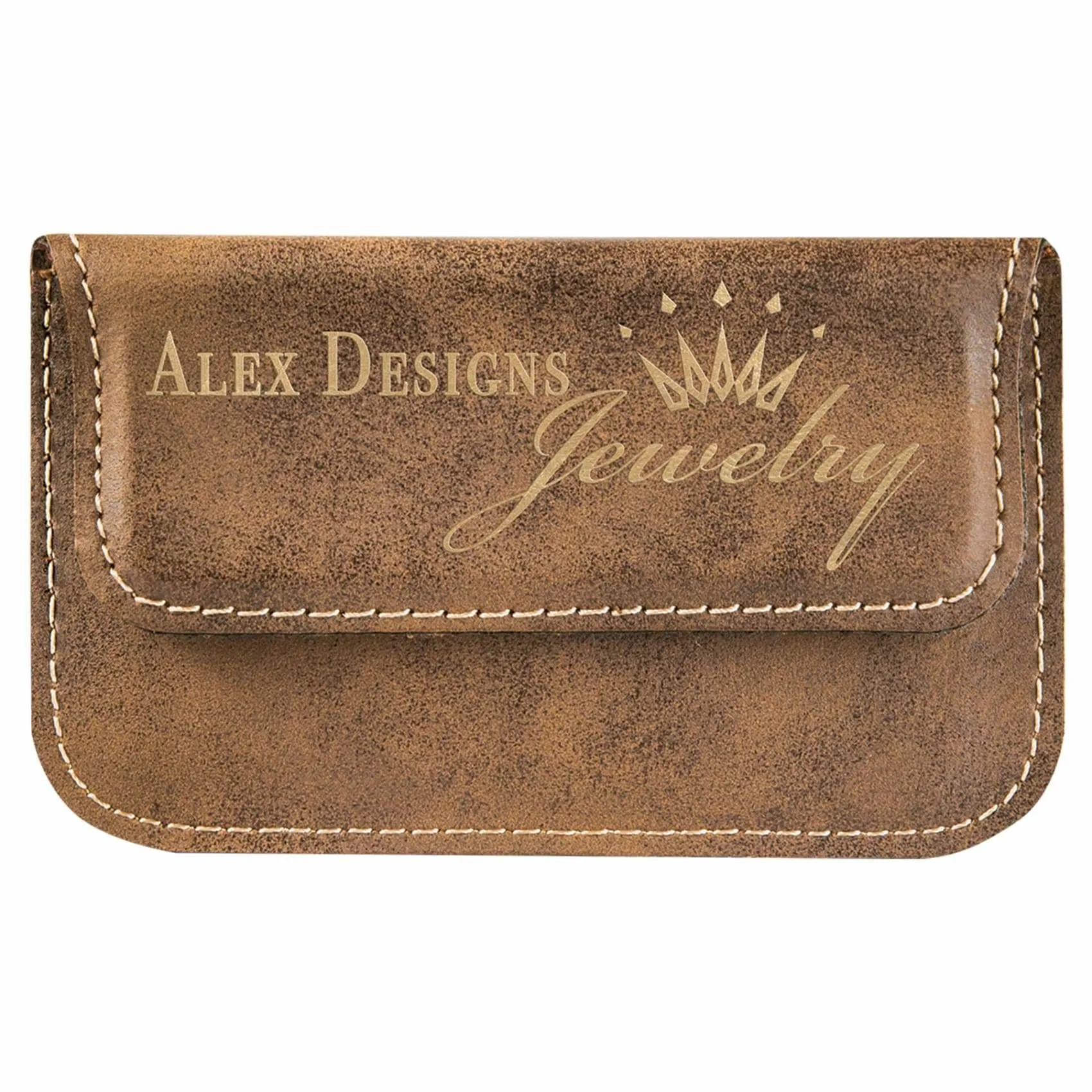 Vegan Leather Business Card Holder