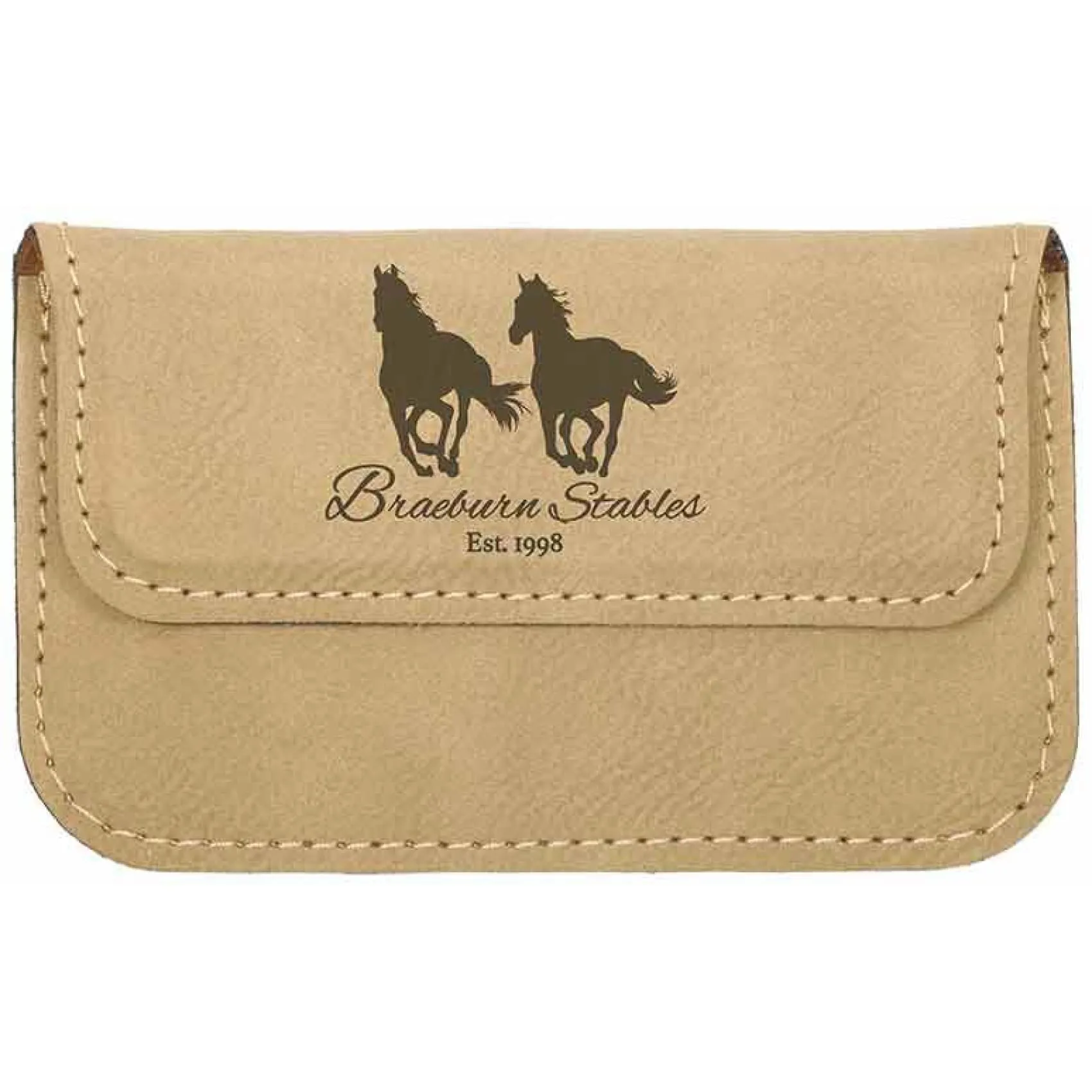 Vegan Leather Business Card Holder