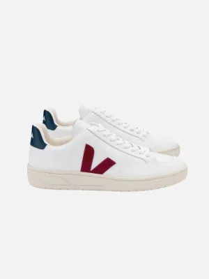 Veja V12 Leather - Extra White/ Marsala Nautico