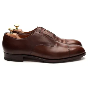 Vintage 'Consul' Brown Leather Oxford UK 9.5 D